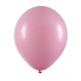 Balão 9" Liso Redondo Rosa (50 un.)