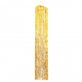 Enfeite de Teto Lustre Metalizado Dourado (1,60 Metros)