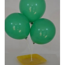 Suporte para Balões com 3 Hastes e Base Plástica Auto Colante