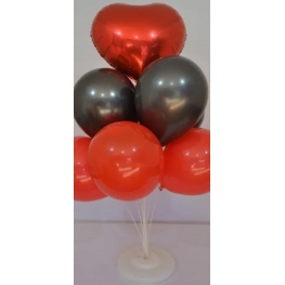 Suporte para Balões com 7 Hastes (1 para Bubble) e Base de Água
