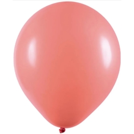 Balão Látex 9" Liso Rosê (50 un.)
