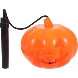 Lanterna Abóbora Halloween com LED para Segurar