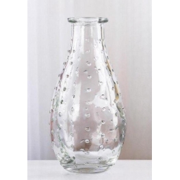 Vaso de Vidro Decorativo Transparente