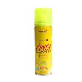 Spray Pinta Cabelo Amarelo Fluorescente 135ml
