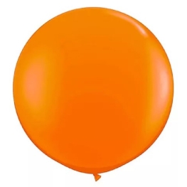 Big Balão Liso 250" Laranja (1 un.)