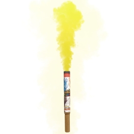 Bastão de Fumaça Colorida Amarela 20mm