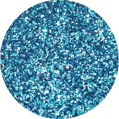 Confete holográfico Mini Bolinha Azul 15g