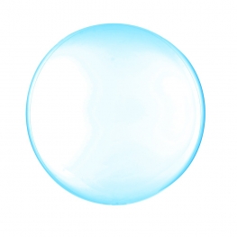Balão Bolha Azul Claro 24" (60cm) 