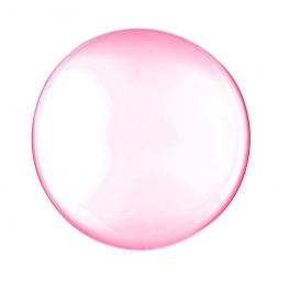 Balão Bolha 60cm Rosa Clear