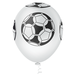 Balão 10" Bola de Futebol (25 un.)