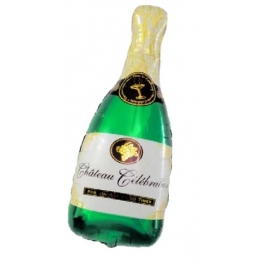 Balão Reveillon Garafa Grande de Champagne 99cm